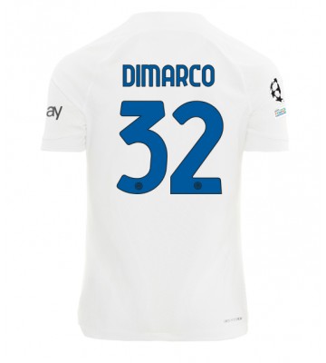 Inter Milan Federico Dimarco #32 Replika Udebanetrøje 2023-24 Kortærmet